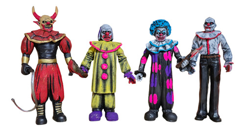 4 Figuras Juguete Clasicos Payasos Deep Web