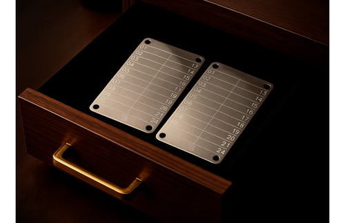 Kit 2 Un Cold Wallet Bitcoin Proteção Para Criptomoedas
