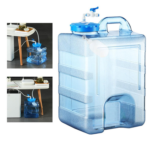 Contenedor De Agua Botella De Agua Potable Barril De 24l K2