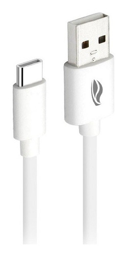 Cabo Usb X Usb-c 1m 3a Cb-c10wh Branco C3 Tech