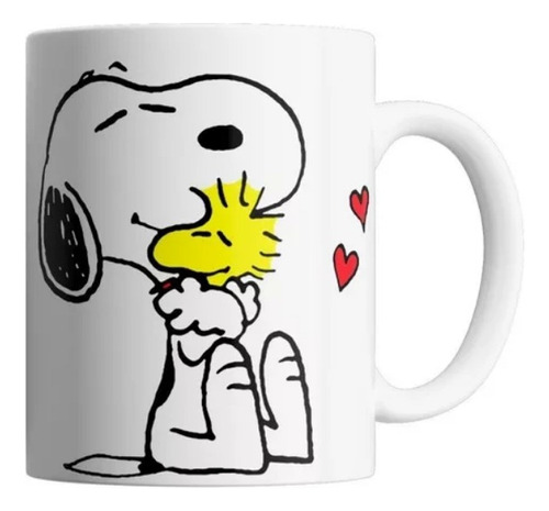 Taza Snoopy Y Pollito