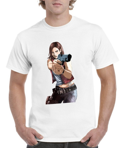 Camisa De Hombre  Moderno Estilo Resident Evil Ada Wong 