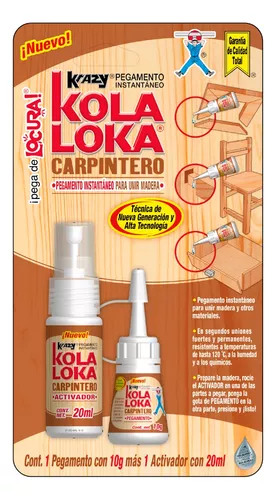 Kola loka pegamento industrial (gotero 10 g)