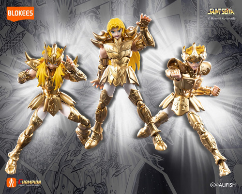 Scorpio Milo Blokees Saint Seiya Champion Series Bandai Myth (Usado)