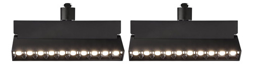 Leonlite Cabezales De Riel Led Regulables De 24 W, Para Riel