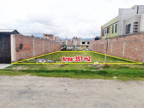 Venta De Terreno De 357 M2, Barrio Modesto Arrieta - Riobamba