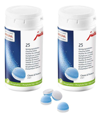 Tabletas De Limpieza Y De Desoxidante De 2 Fases Jura Para .