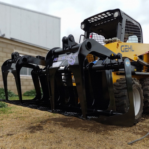 Imagen 9 de 21 de Garra Forestal Hidrobull- Implemento Minicargadora Bobcat
