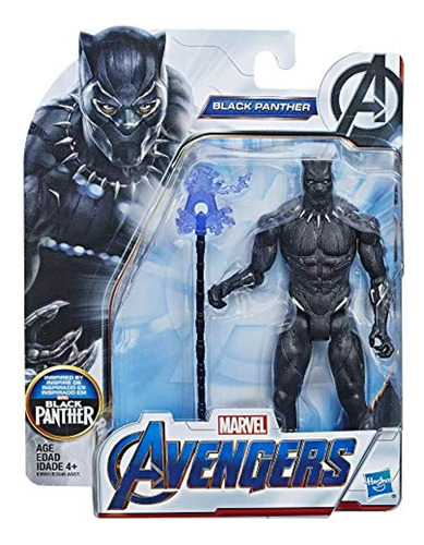 Figura De Acción Avengers Marvel Black Panther Escala 6  