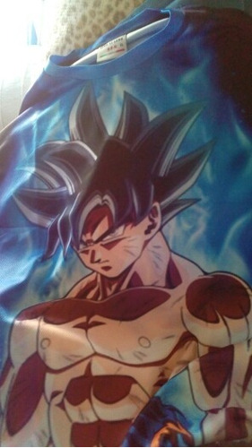 Camisa Goku Sayajin Deus Supremo - Dragon Ball Z Dbs | Parcelamento sem  juros