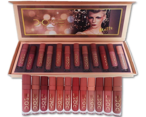 Labial Dose Of Colors 12 Pz