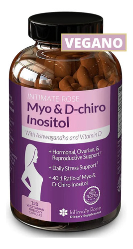 Imagen 1 de 6 de Myo-inositol & D-chiro Inositol 2550mg Pastillas Apoyo Mujer