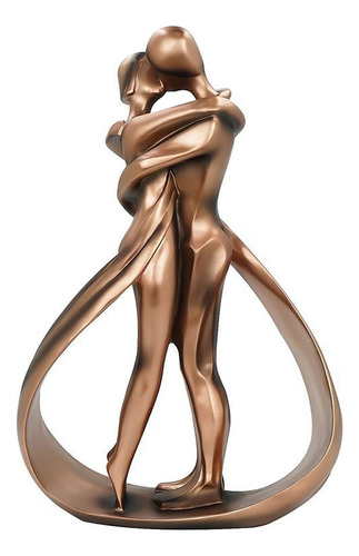 Estatua De Figuras De Lover Hug Kiss
