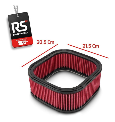 Filtro De Ar Esportivo K&n Harley Vrscf Vrsca Vrscb Vrscaw