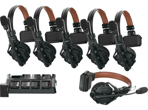 Hollyland Solidcom C1 Pro-6s Full-duplex Con 6 Headsets