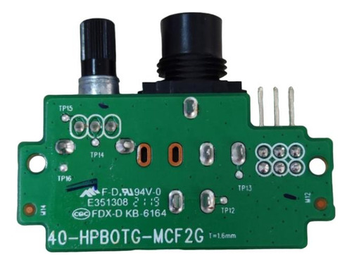 Placa Microfone Partybox On The Go Jbl 40-hpbotg-mcf2g