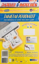 Comprar 200 Tarjetas Personales Para Impresoras De Chorro Y Láser