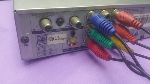 Gravador De Dvd Gradiente Dvr 850 Com Controle (Usado)