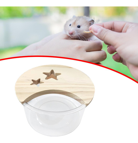 Caja De Baño De Arena Para Hámster, Redondo Pequeño