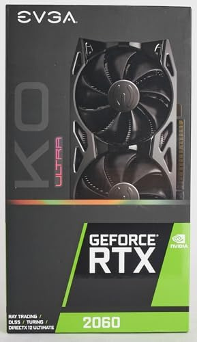 Evga Geforce Rtx 2060 Ko Ultra Gaming, 06g-pkr, 6gb Gddr6, V