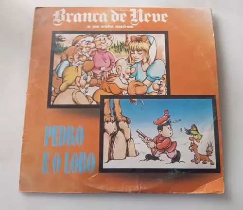 LP Branca de Neve E Os Sete Anões / Pedro e o Lobo, Playtoy Brinquedos