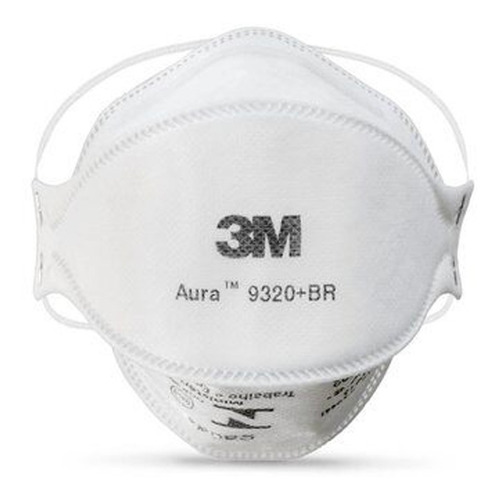 Máscara Proteção 3m Pff-2 N95 Aura 9320 Inmetro Pff-2(s)