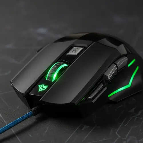 Mouse Gamer Knup Anúbis V4 Rgb 7 Botões 2400dpi Ajustável | Frete