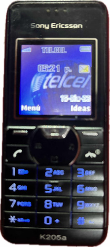 Celular Sony Ericcson K205a Usado Funcionando Correctamente
