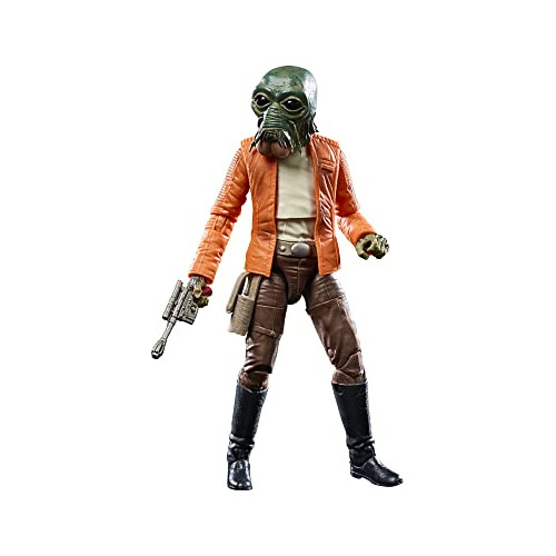 Figura De Acción Star Wars The Black Series Ponda Baba 15 Cm