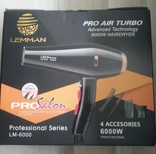 Super Secador Potente Cabello Lm 6000 W
