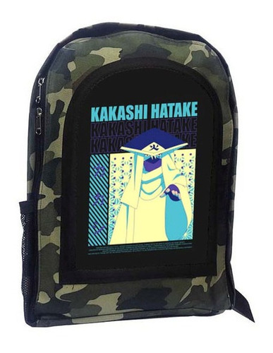 Mochila Camuflada Naruto Kakashi A74