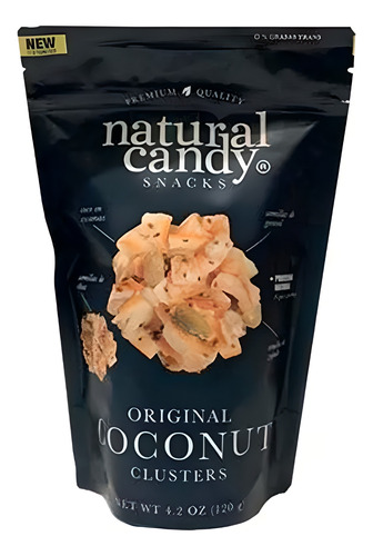 Snack Natural Candy Original Y Coco 120 G