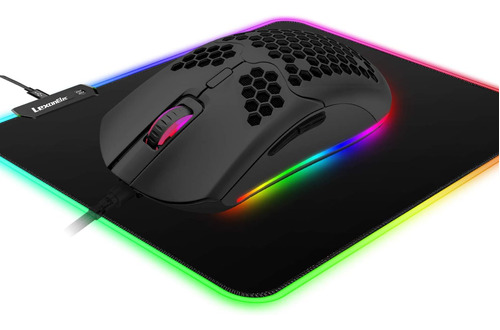 Combo De Mouse Y Alfombrilla Para Juegos Aj390, Carcasa De