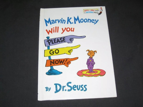 Libro Marvin K. Mooney Will You  Please Go Now - Dr. Seuss