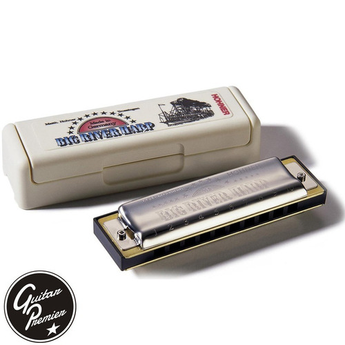 Armonica Hohner Diatonica Big River Harp +estuche +lecciones