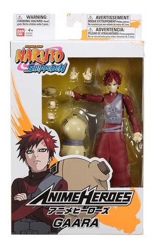 Naruto Shippuden Gaara Figura Bandai 36906