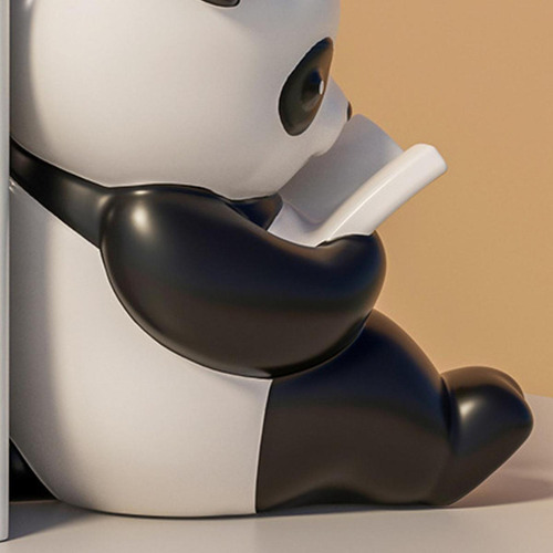 Panda Bookends Estatuas Resin Animal Estatuillas Lindas