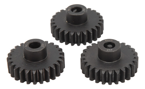 Juego De Engranajes De Piñón, 3 Piezas De Acero, M1.5, 8 Mm,