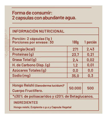 Pack Melena De Leon + Reishi - 120 Capsulas - Karun Life