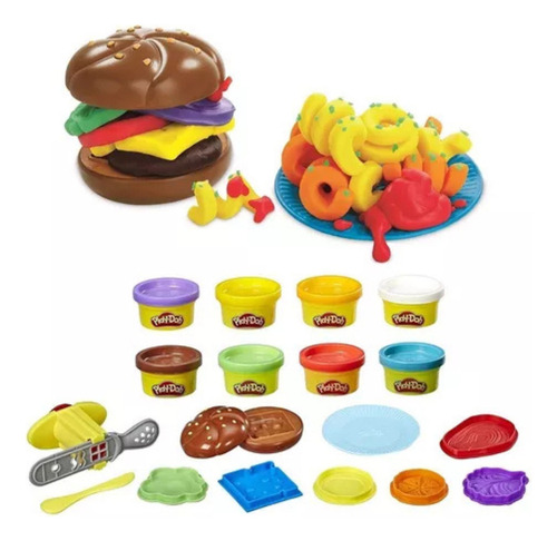 Play Doh Set De Hamburguesas