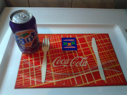Coca Cola,bandeja De Melamina. 43cm X 28,5cm