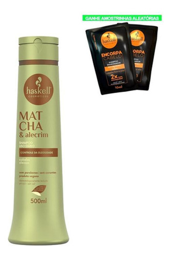 Shampoo Matcha E Alecrim 500ml Haskell