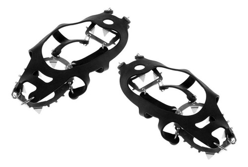  Hielo Tracción De La Nieve Crampons Cleats Gripper Negro