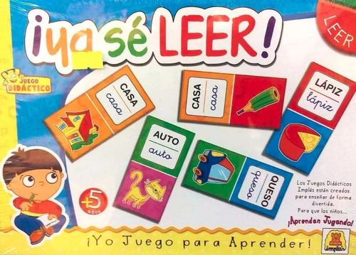 Ya Se Leer - Juego De Mesa - Implas 