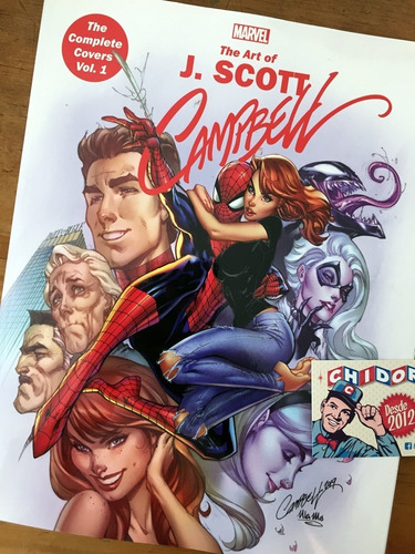 Libro - The Art Of J Scott Campbell Complete Covers Mj