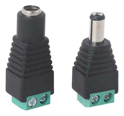 Conector Plug Macho Hembra 12v Wireplus Camaras De Seguridad