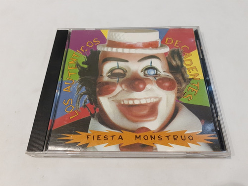 Fiesta Monstruo, Auténticos Decadentes - Cd 1993 Nacional Nm