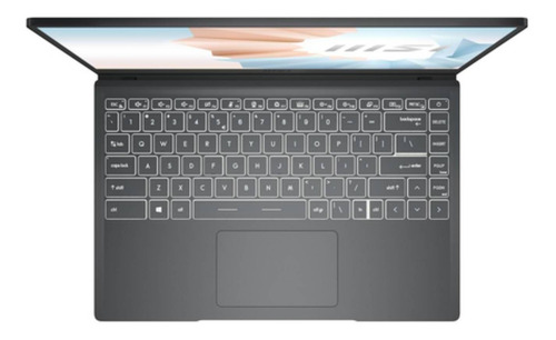 Imagen 3 de 3 de Notebook MSI Modern 14 black 14", Intel Core i5 1135G7 8GB de RAM 512GB SSD, Intel Iris Xe Graphics G7 80EUs 60 Hz 1920x1080px Windows 10 Pro