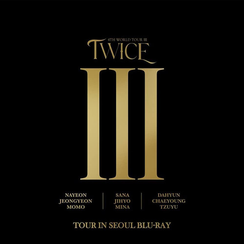 Twice 4th World Tour In Seoul Blu-ray Cartel Enrollado