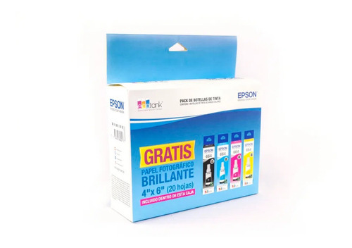 Pack 4 Botellas De Tinta Epson T664